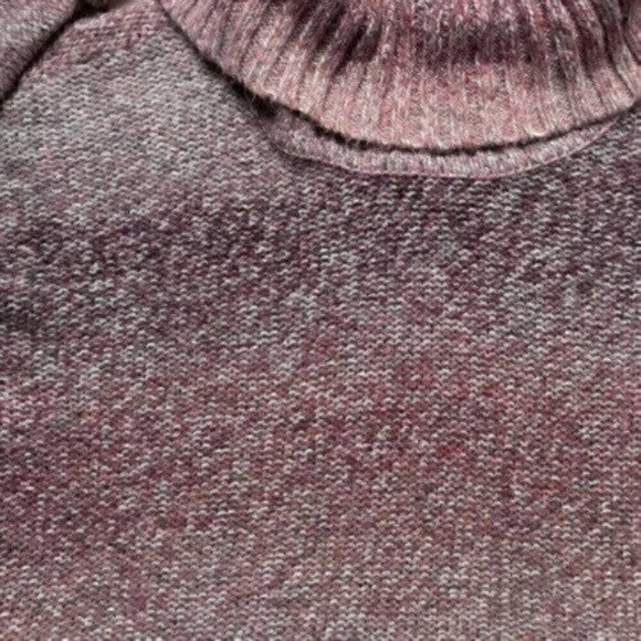 American Eagle Outfitters Cowl Neck Slouchy Knit Sweater Women’s L Pink Lilac - Picture 6 of 11